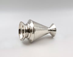 Vintage Silver Vase, Italy, Mid-20th Century