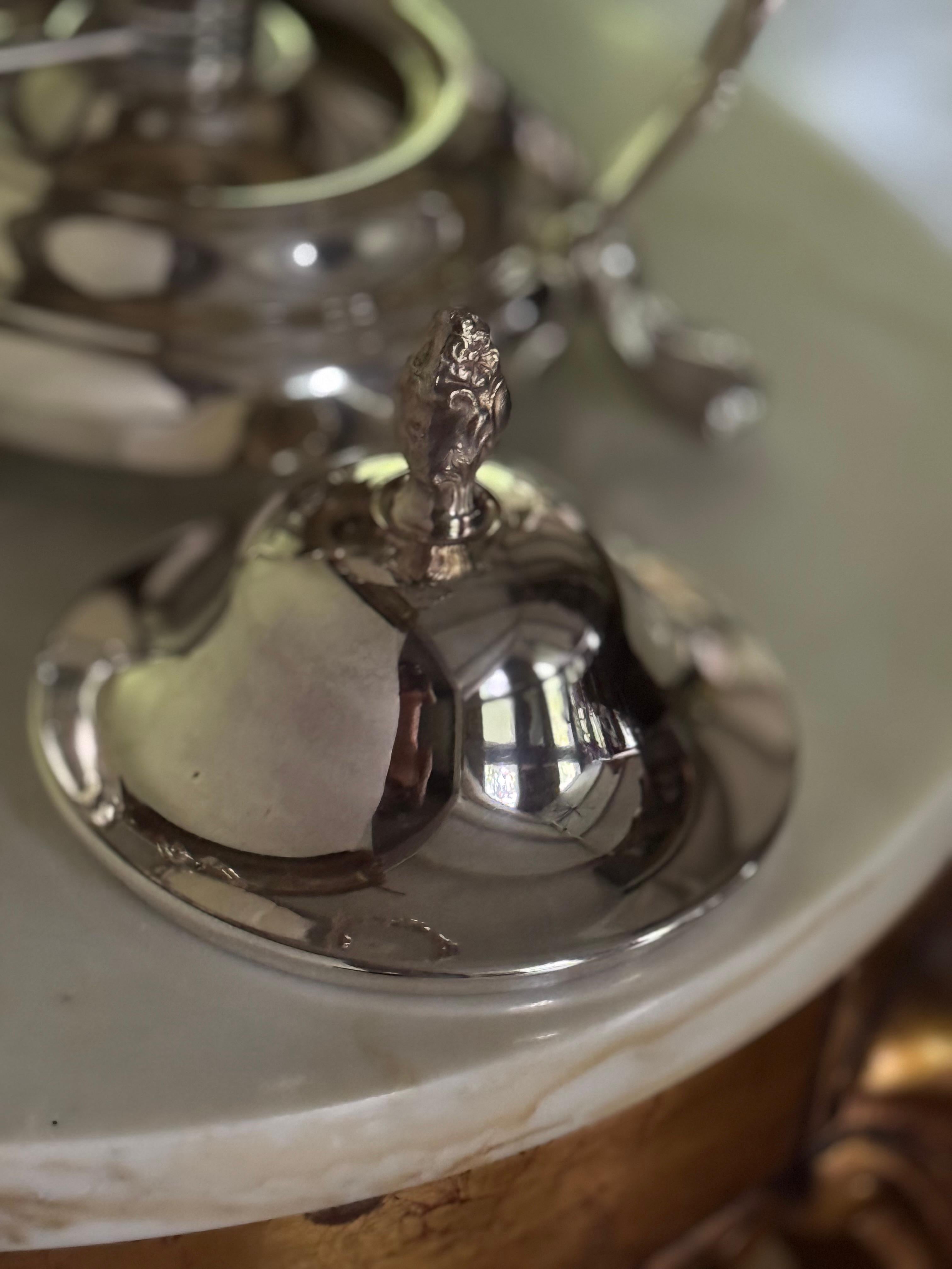 Samovar d'argento d'epoca, urna da caffè di Sheridan in vendita 6