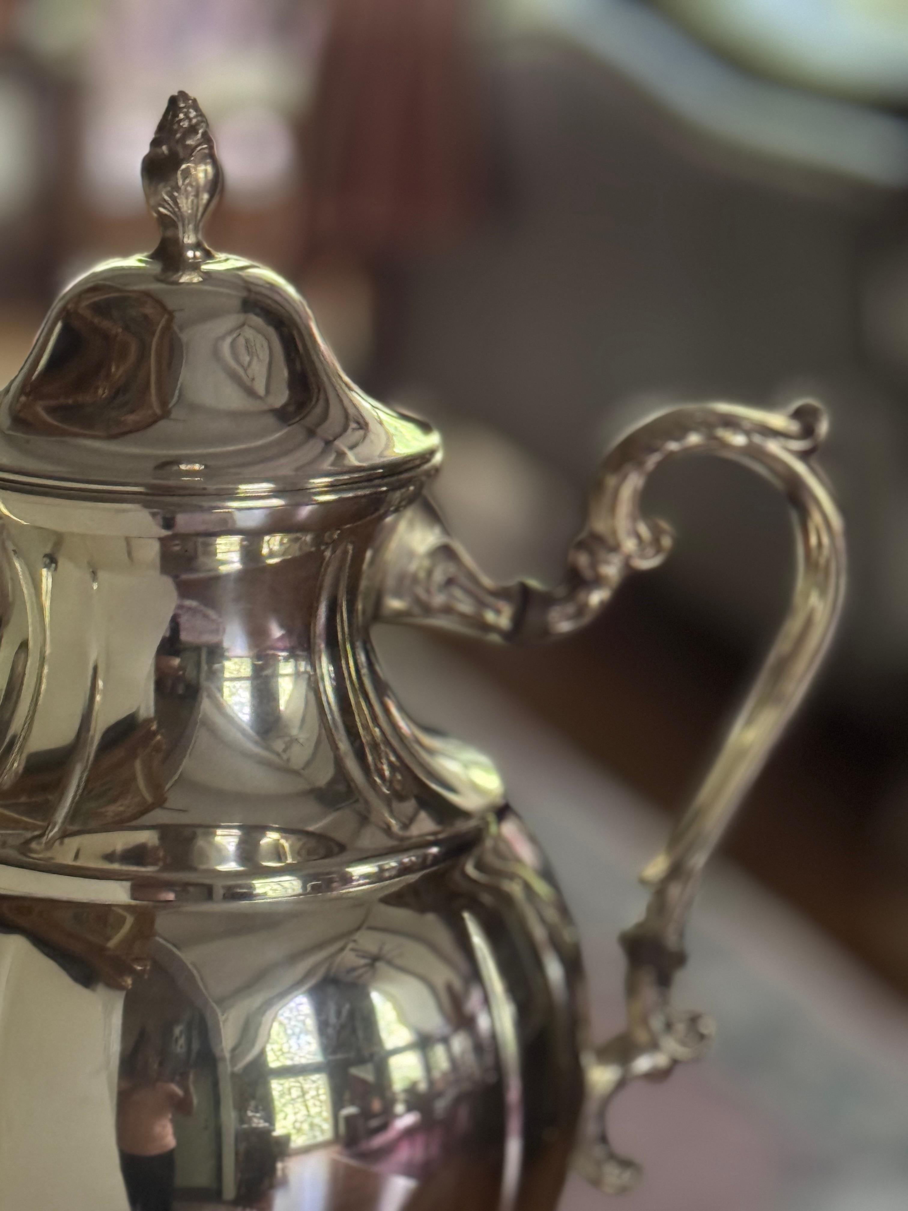 Samovar d'argento d'epoca, urna da caffè di Sheridan In condizioni buone in vendita a Birmingham, AL