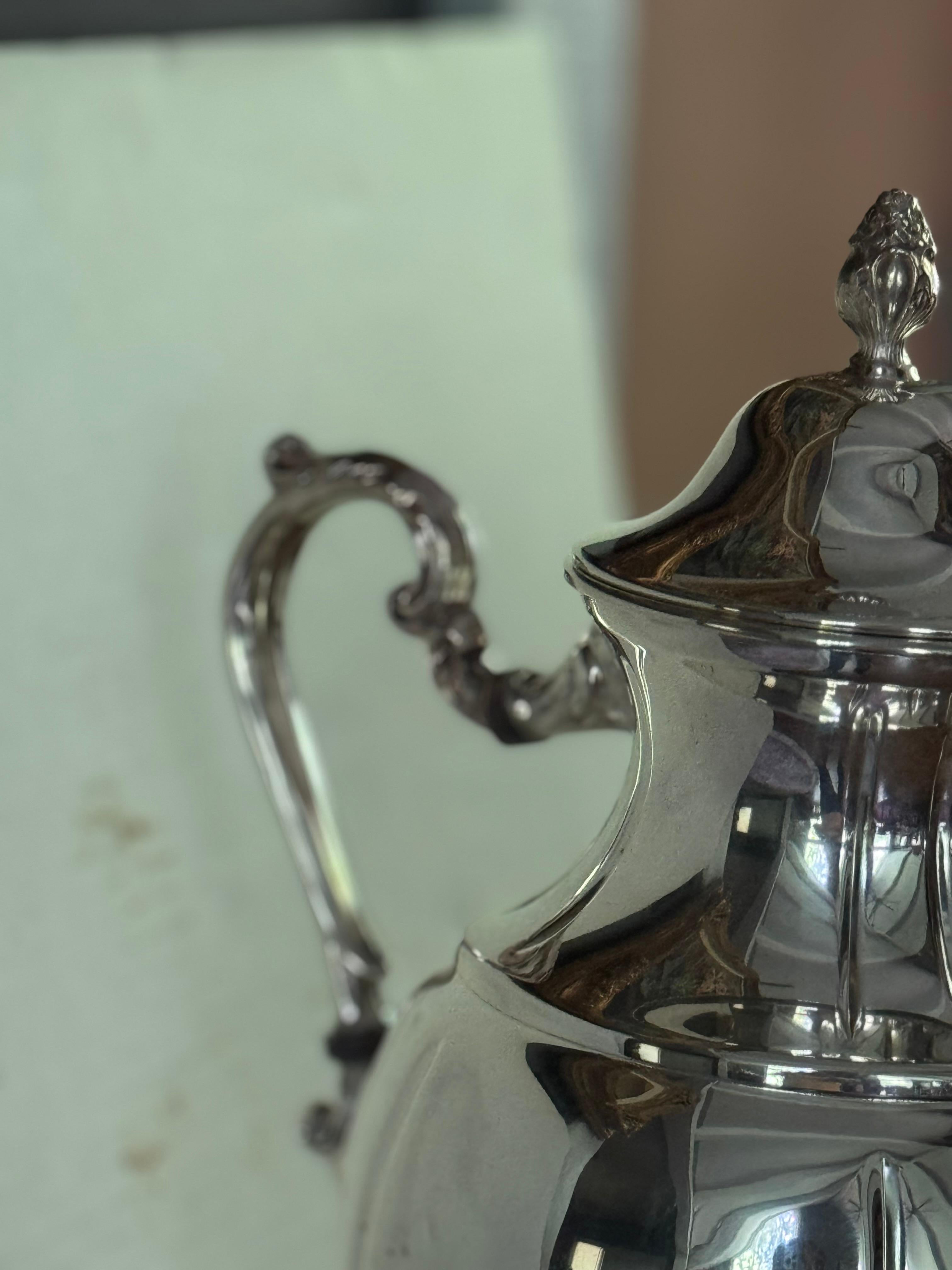 Samovar d'argento d'epoca, urna da caffè di Sheridan in vendita 1