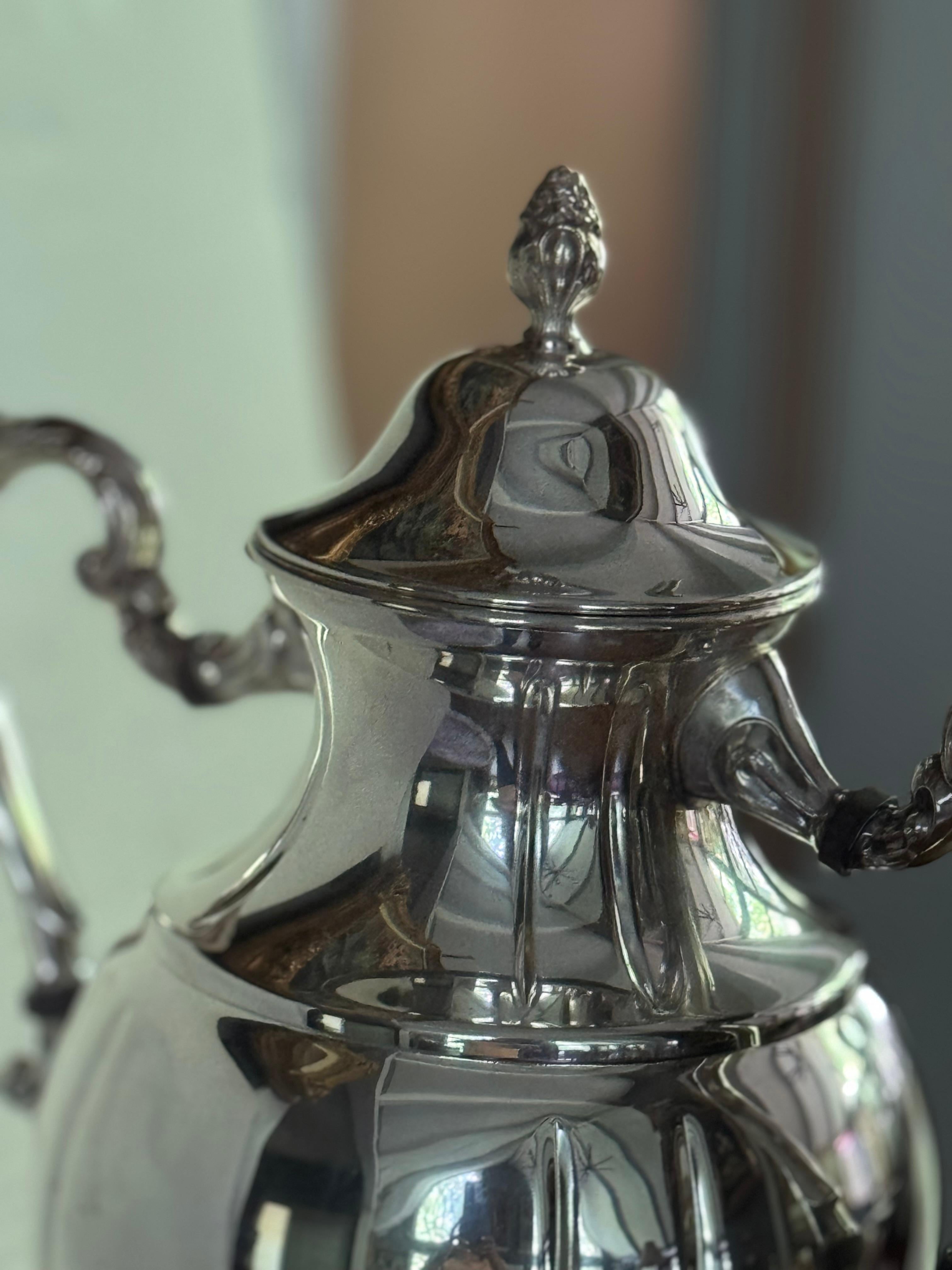 Samovar d'argento d'epoca, urna da caffè di Sheridan in vendita 2