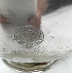 Vintage Silver Plate Silver Soldered Soup Tureen, "Ind Coope Hotels"