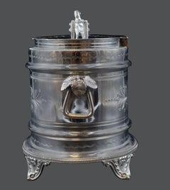 Vintage Silver Plated Box by Domney and Brown Birmingham, England, 19th Century