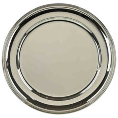Vintage Silverplated Serving Plate, 1970s
