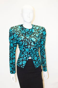 Vintage Simon Ellis Jacket with Frill Detail