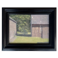 Vintage Simon Parkes Ölgemälde "21 Mulford, East Hampton '06"