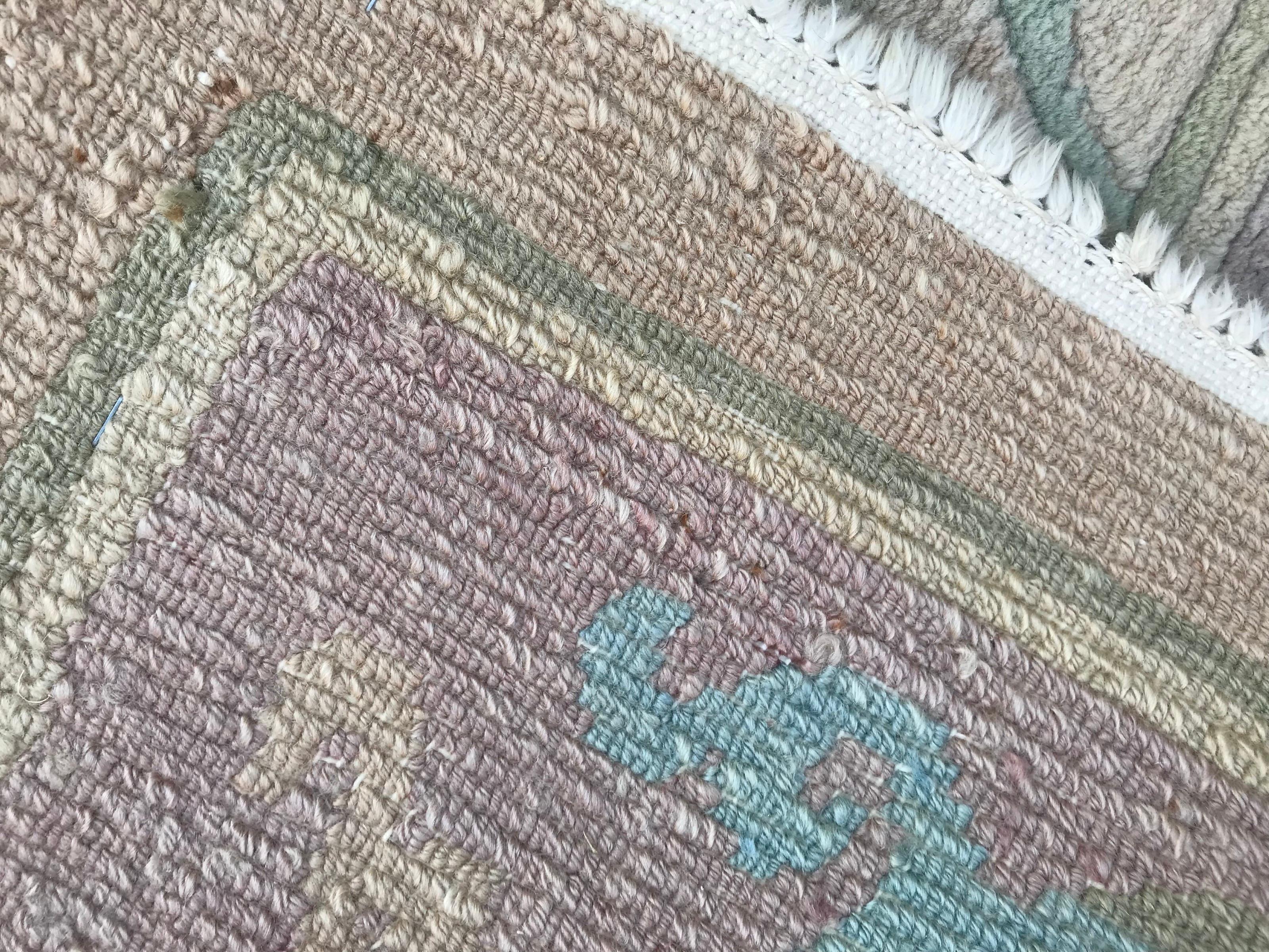 Vintage Simple Design Tibetischer Teppich im Angebot 4
