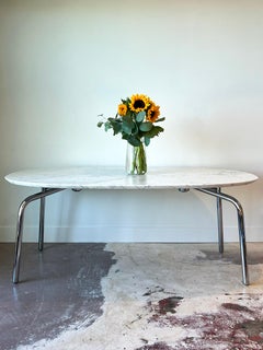 Table de salle à manger vintage en marbre "Sine" de Marc Newson pour Cappellini