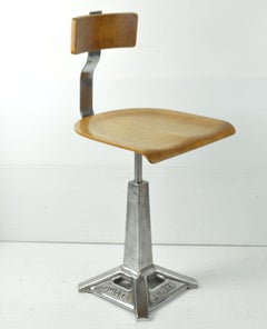 Chaise de machiniste Singer:: anglaise:: circa 1930