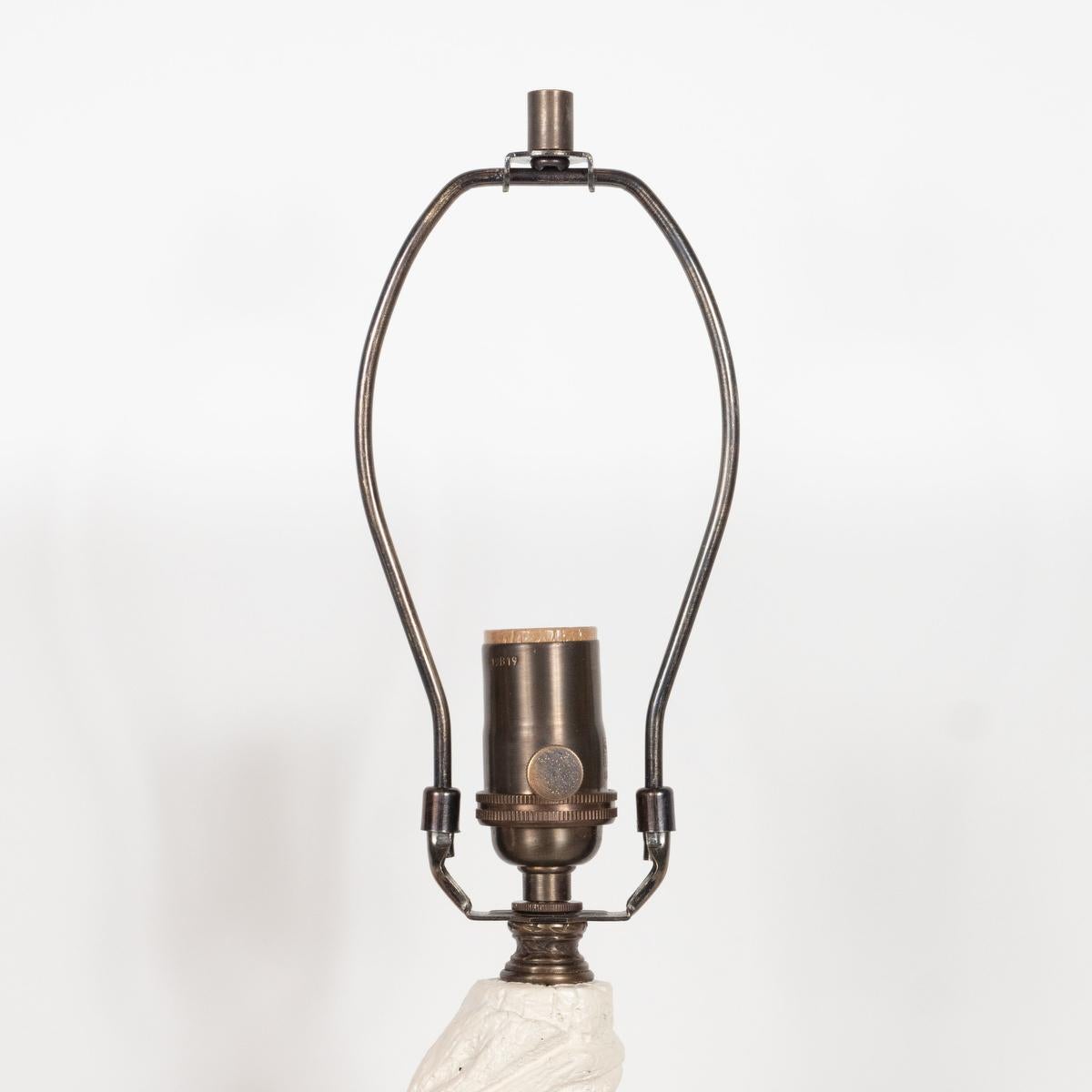 Vintage Single Composition Branch Lamp For Sale 3