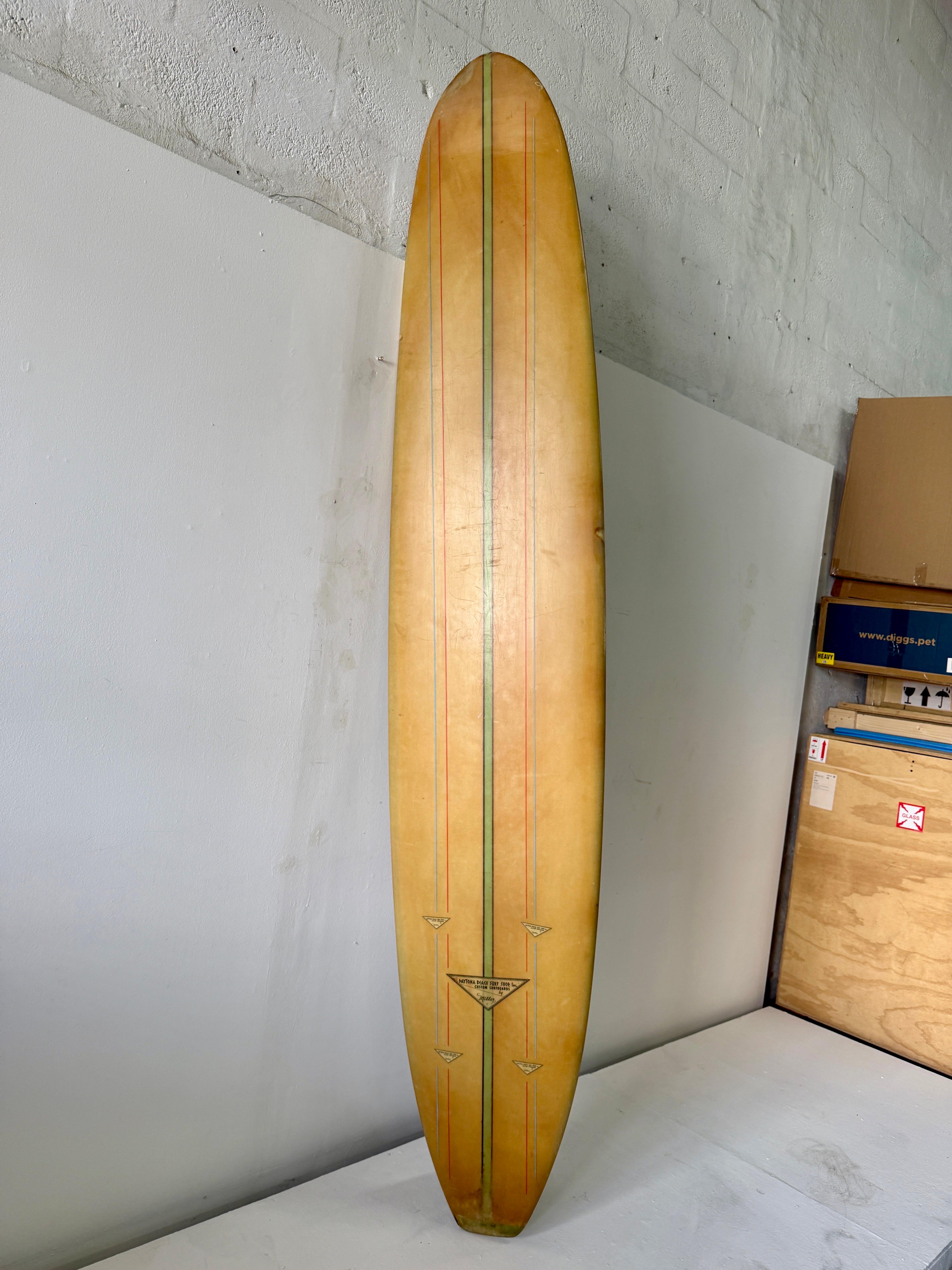 Vintage Single-Fin 1960's Daytona Beach Surf Shop Custom Surfboards by Miller 5