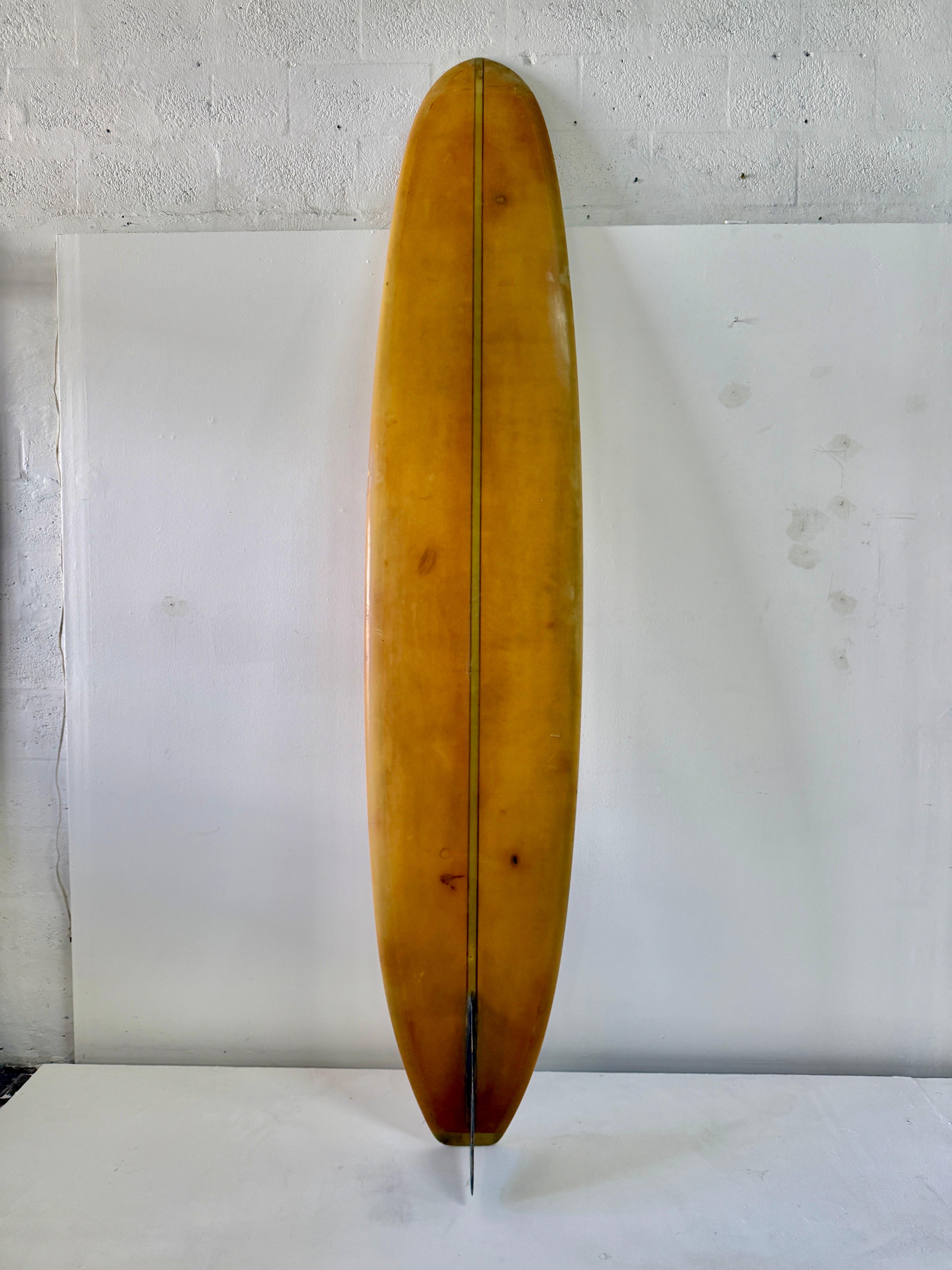 Vintage Single-Fin 1960's Daytona Beach Surf Shop Custom Surfboards by Miller 7
