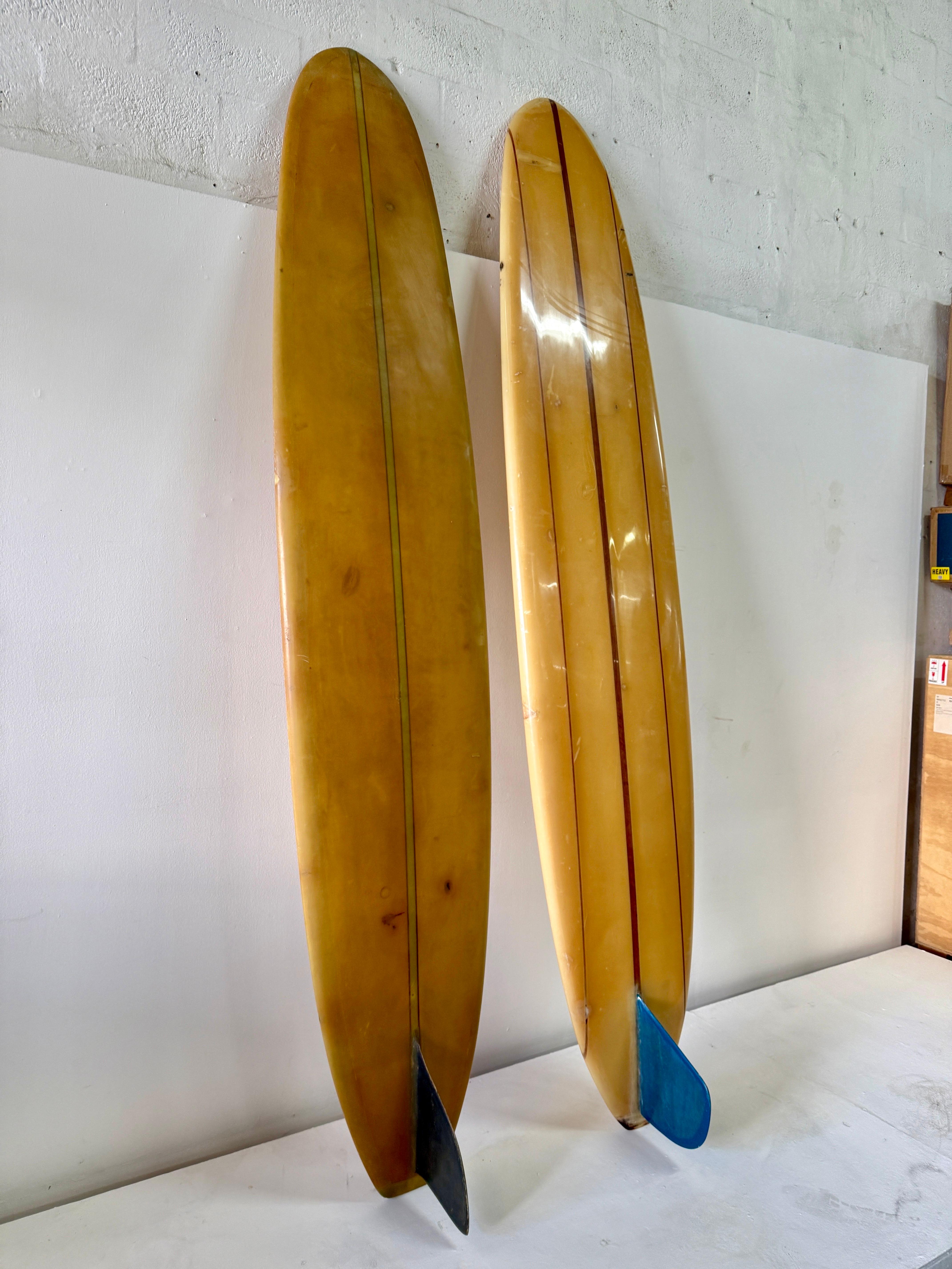 American Vintage Single-Fin 1960's Daytona Beach Surf Shop Custom Surfboards by Miller