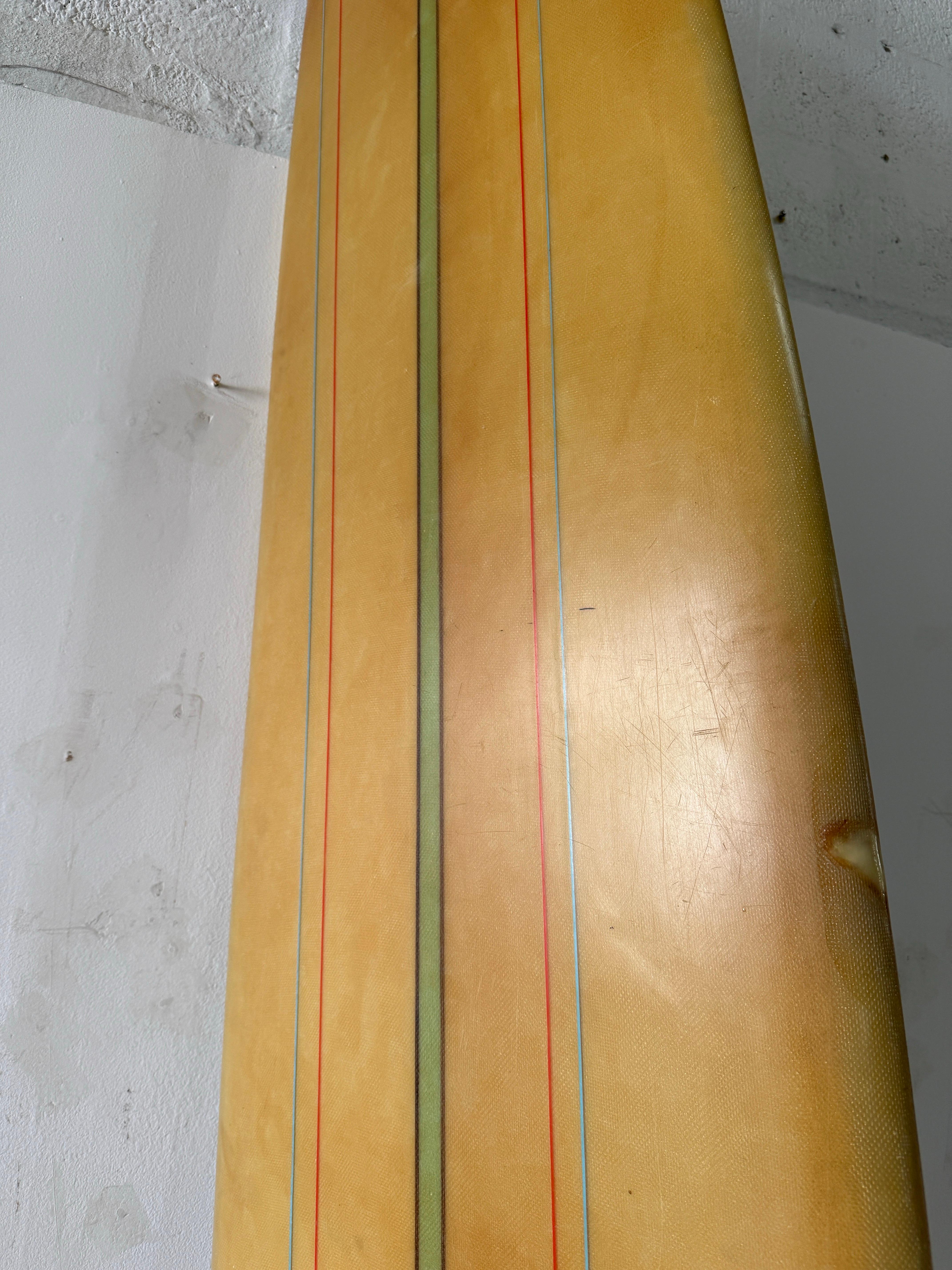 Vintage Single-Fin 1960's Daytona Beach Surf Shop Custom Surfboards by Miller 2