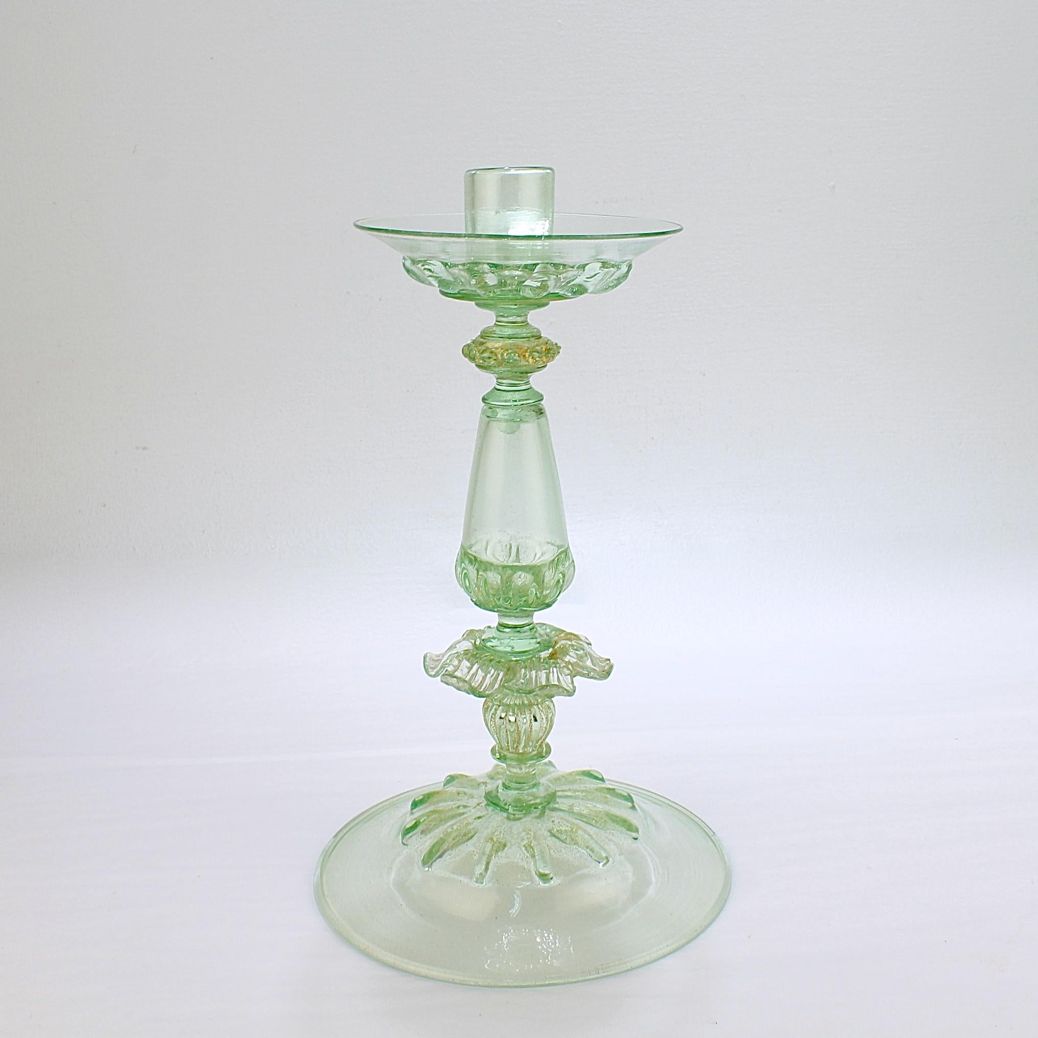 murano candle holder