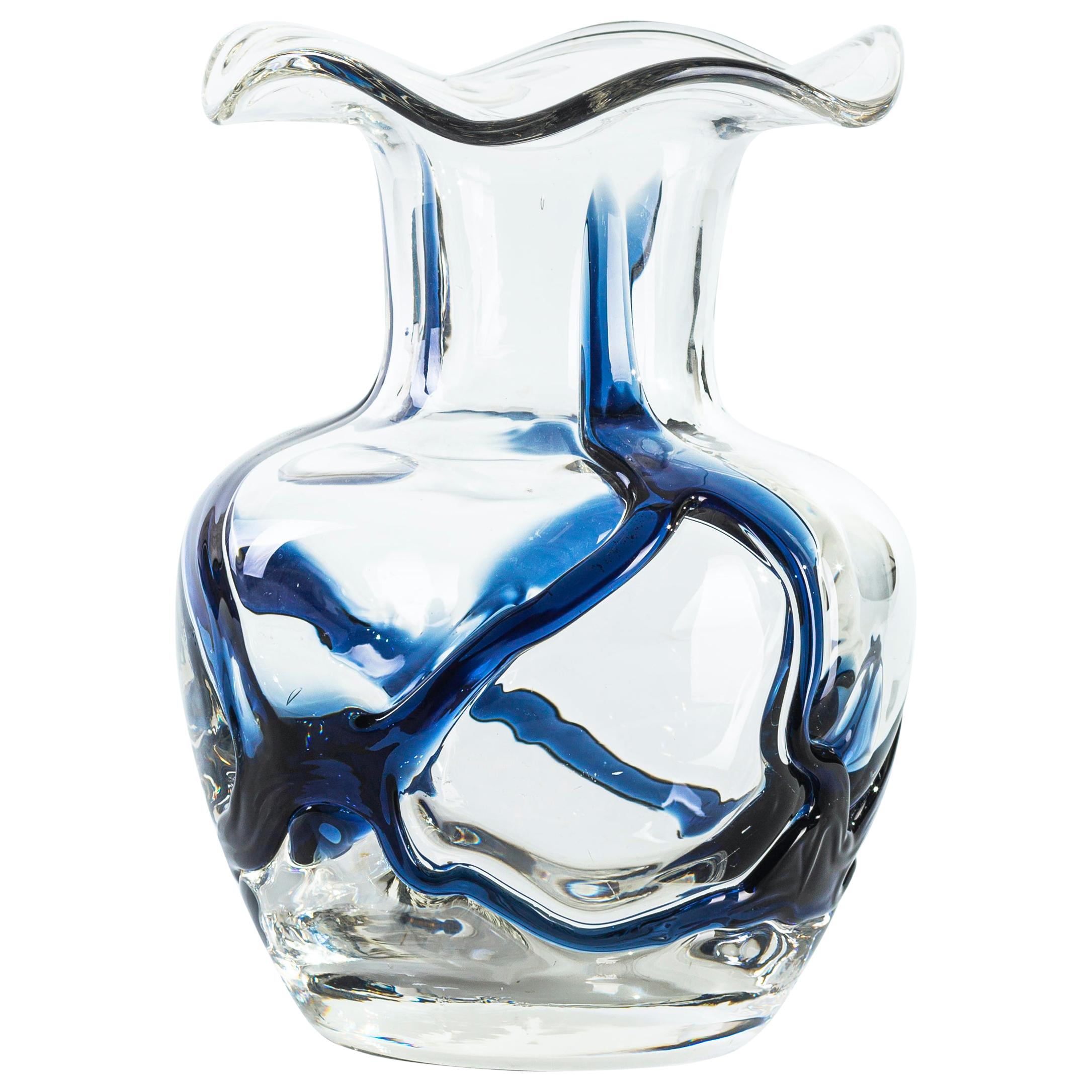Vintage Sinuous Vase, Austria, 1960s