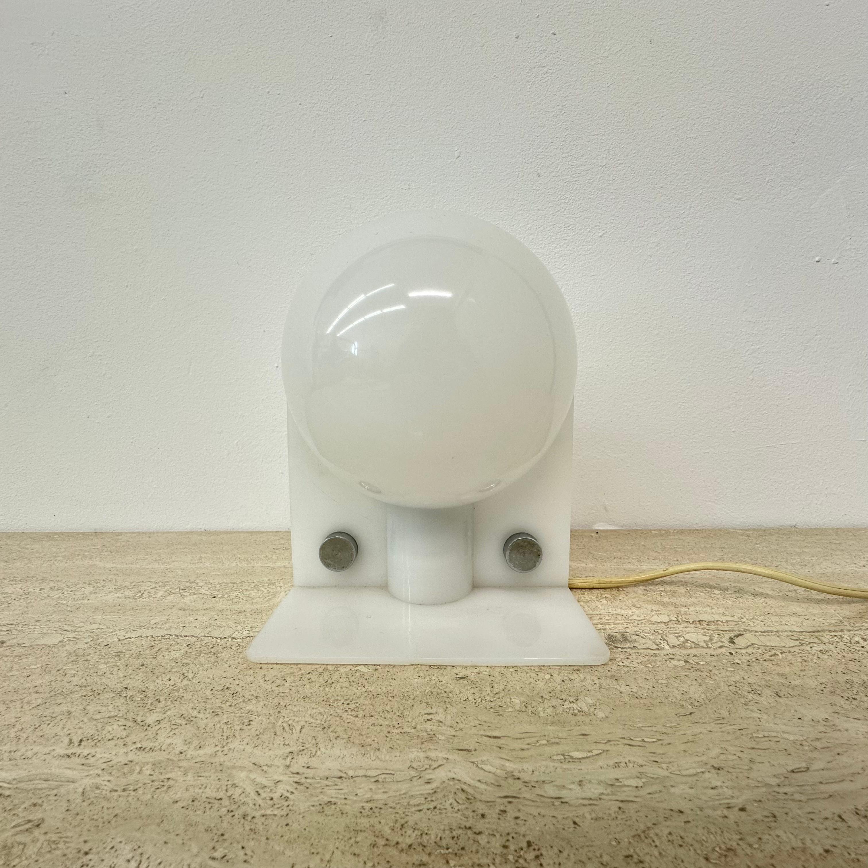 Fin du 20e siècle Lampe Sirio de Sergio Brazzoli pour Harvey Guzzini, ère de l'espace des années 1970 en vente