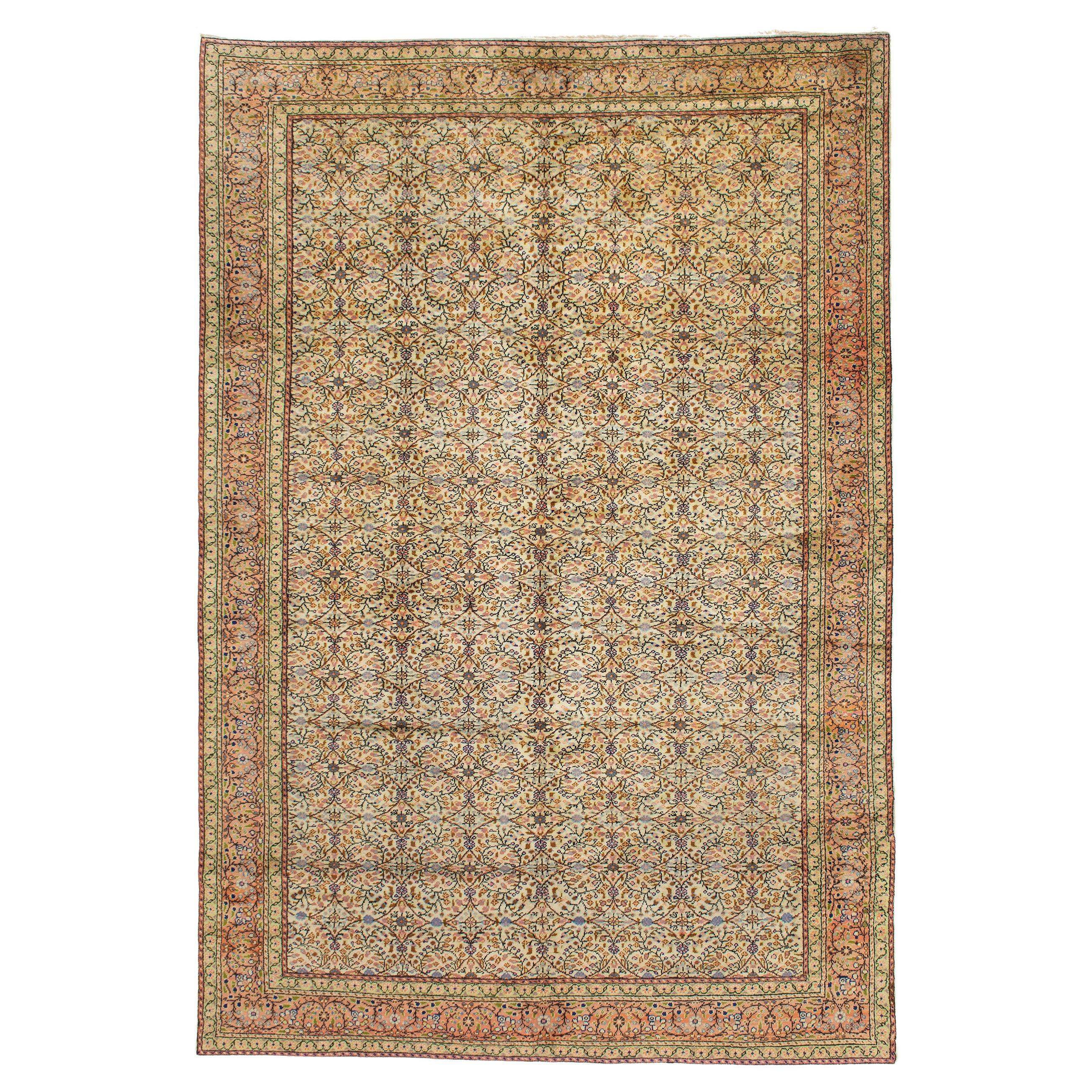 Vintage Sivas Carpet For Sale
