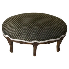 Vintage Six Legs Oval Foot Stool