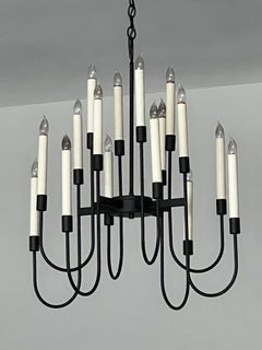 Vintage Sixteen Arm Chandelier by Lightolier