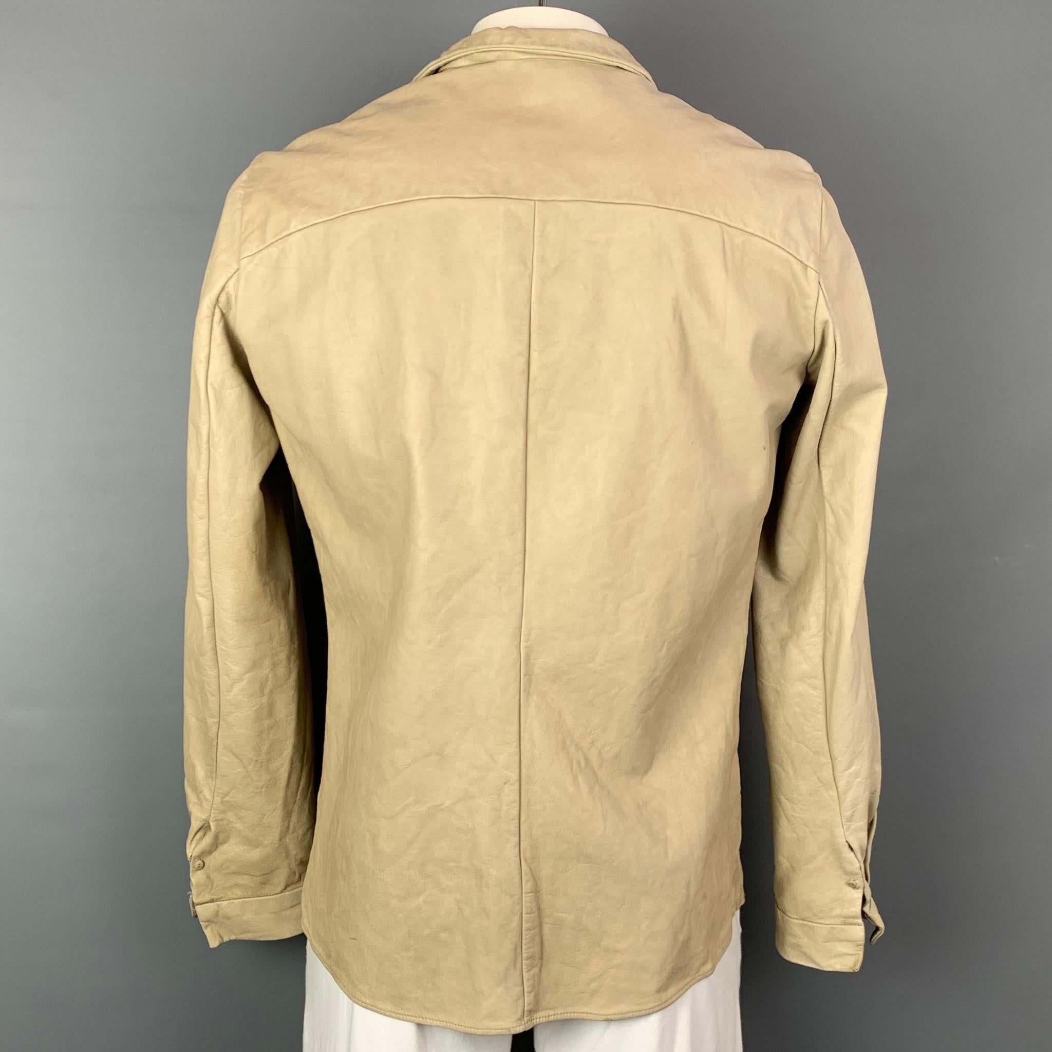 beige vintage jacket