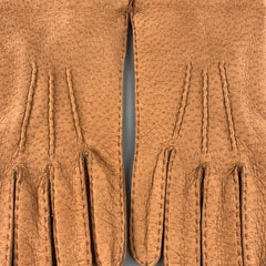 VINTAGE Size 9 Tan Pigskin Leather Gloves