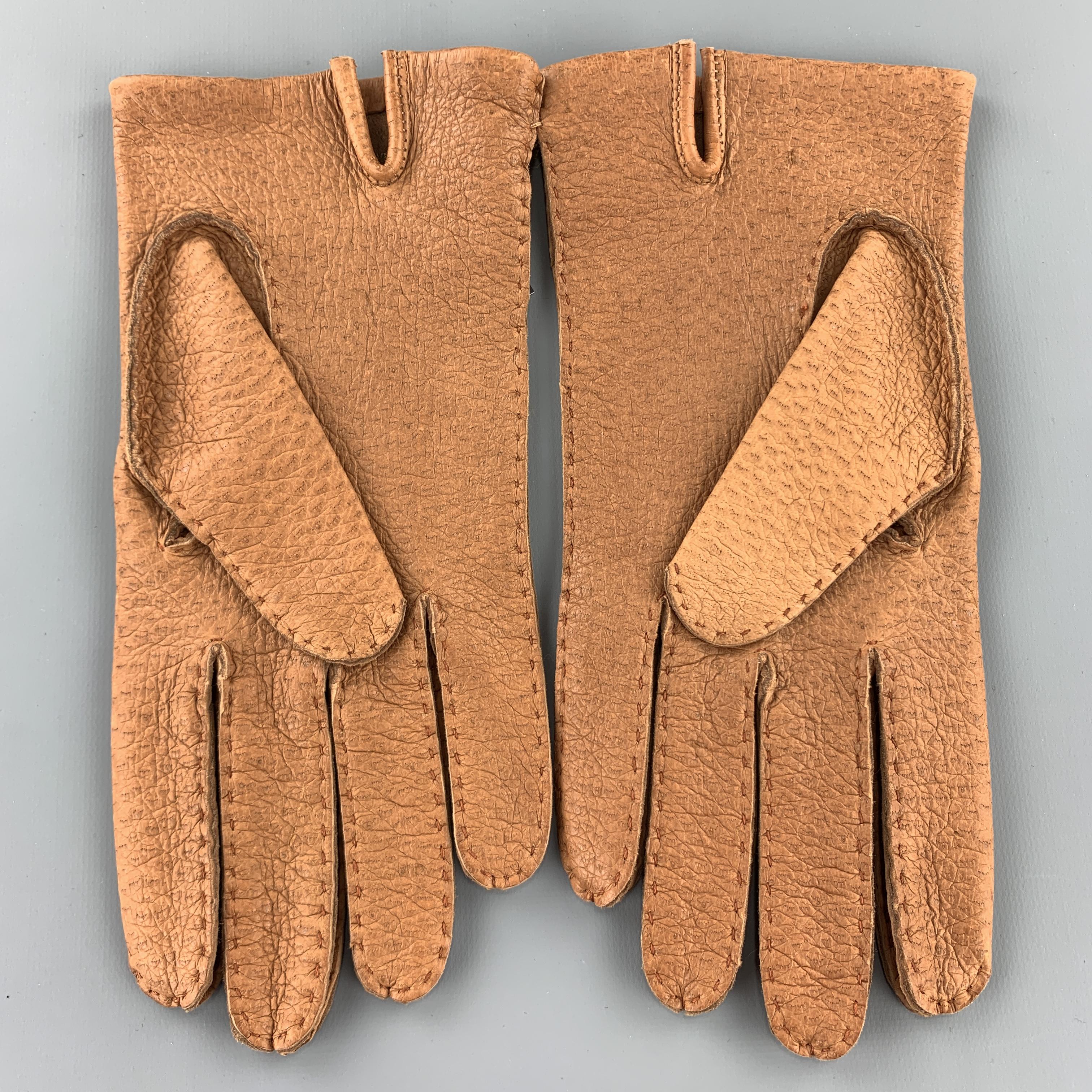 pigskin dress gloves