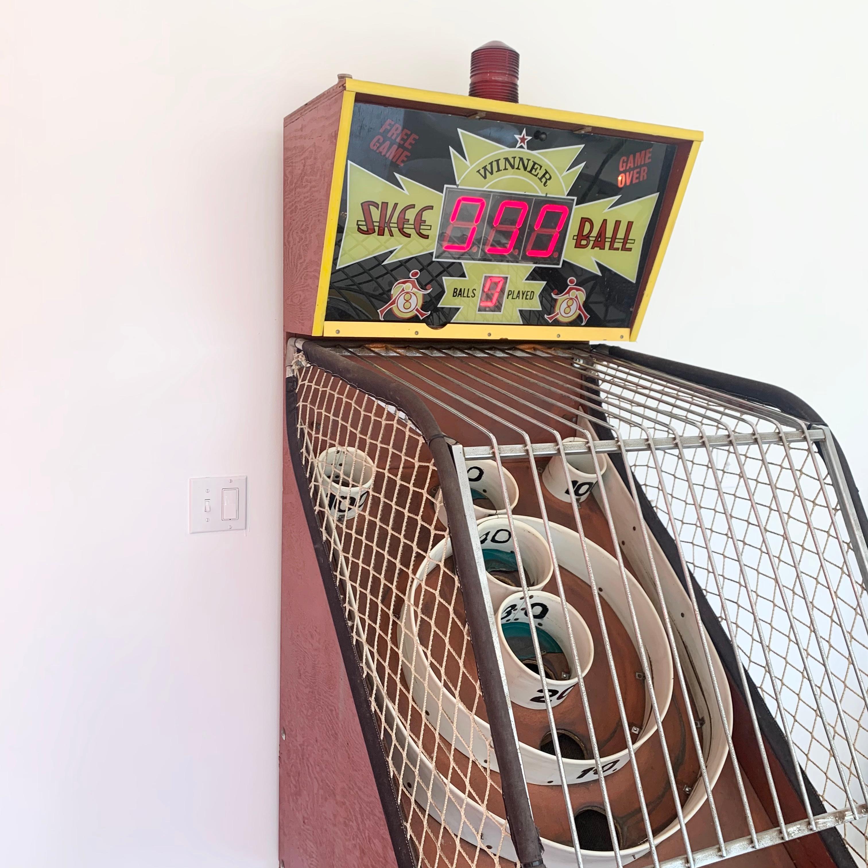 American Vintage Skee-Ball Machine
