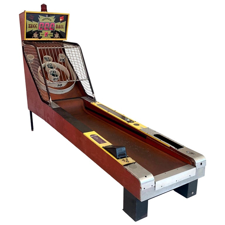 Vintage SkeeBall Machine at 1stDibs