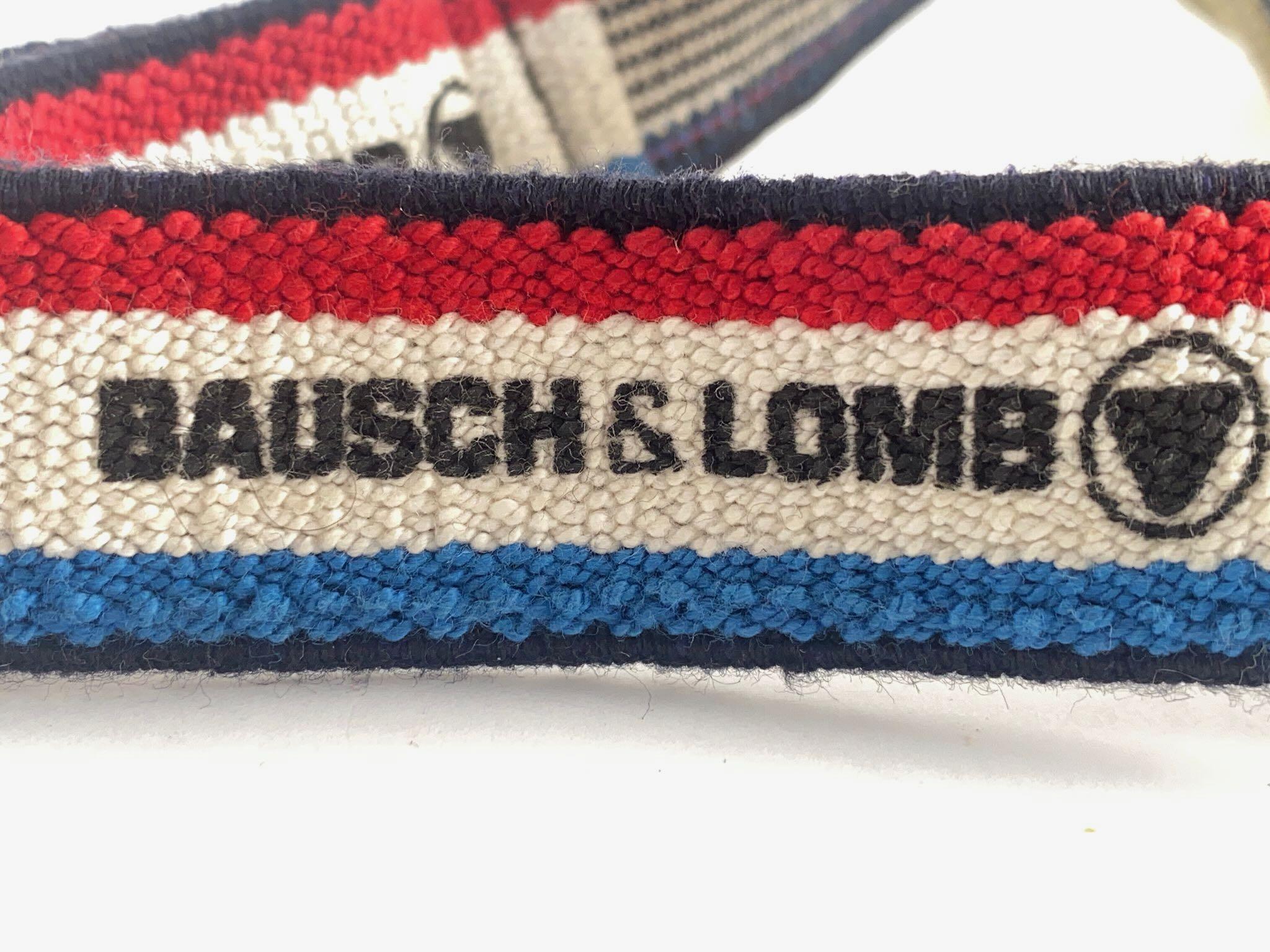 Noir Lunettes de soleil vintage Ski BAUSCH & LOMB Verres ambrés Made in Usa 1970's en vente