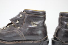 Vintage Skiing Boots by Botas, Czechoslovakia, 1970's