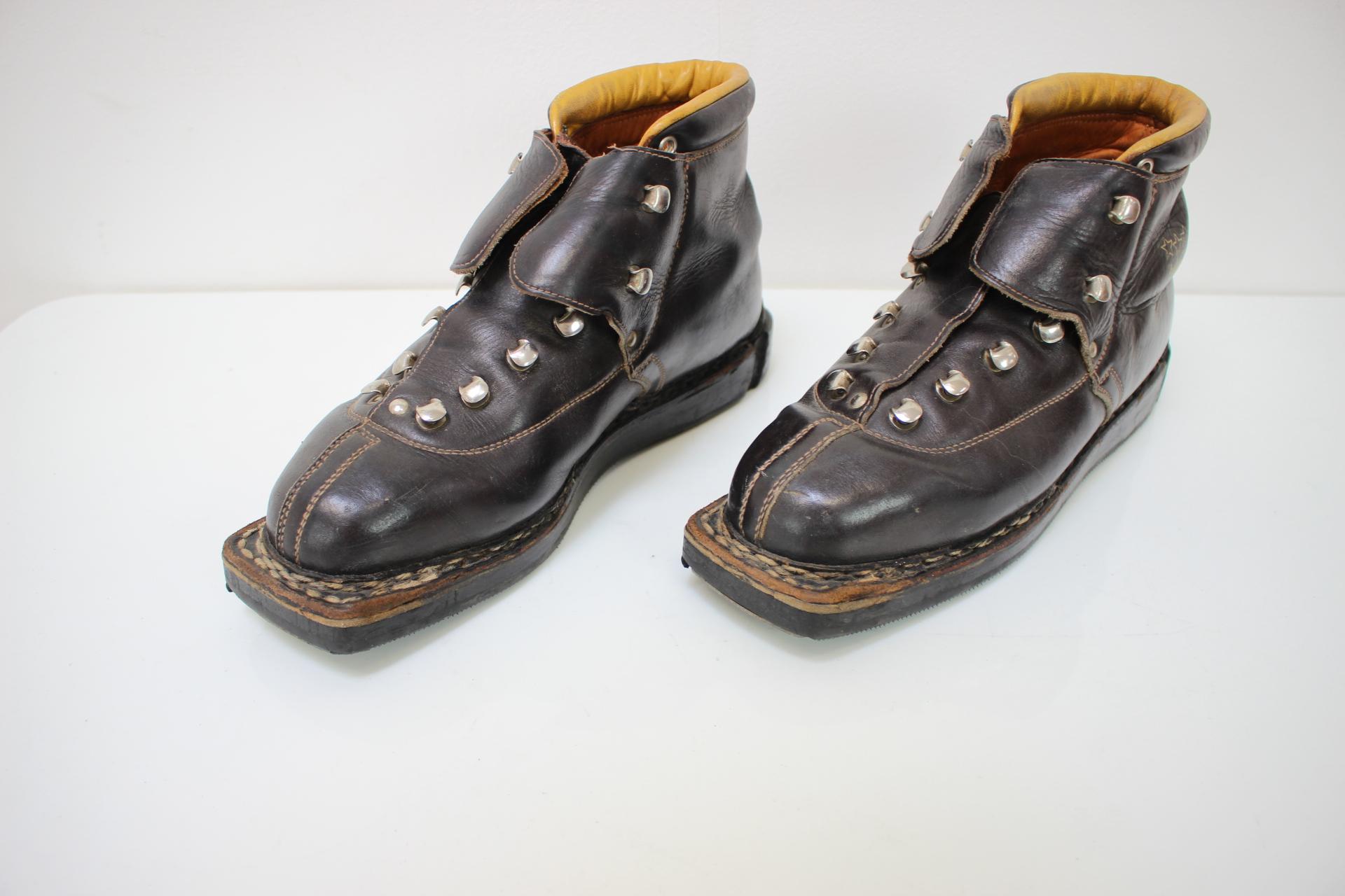 Vintage-Ski-Stiefel von Botas, Tschechoslowakei, 1970er Jahre (Tschechisch) im Angebot