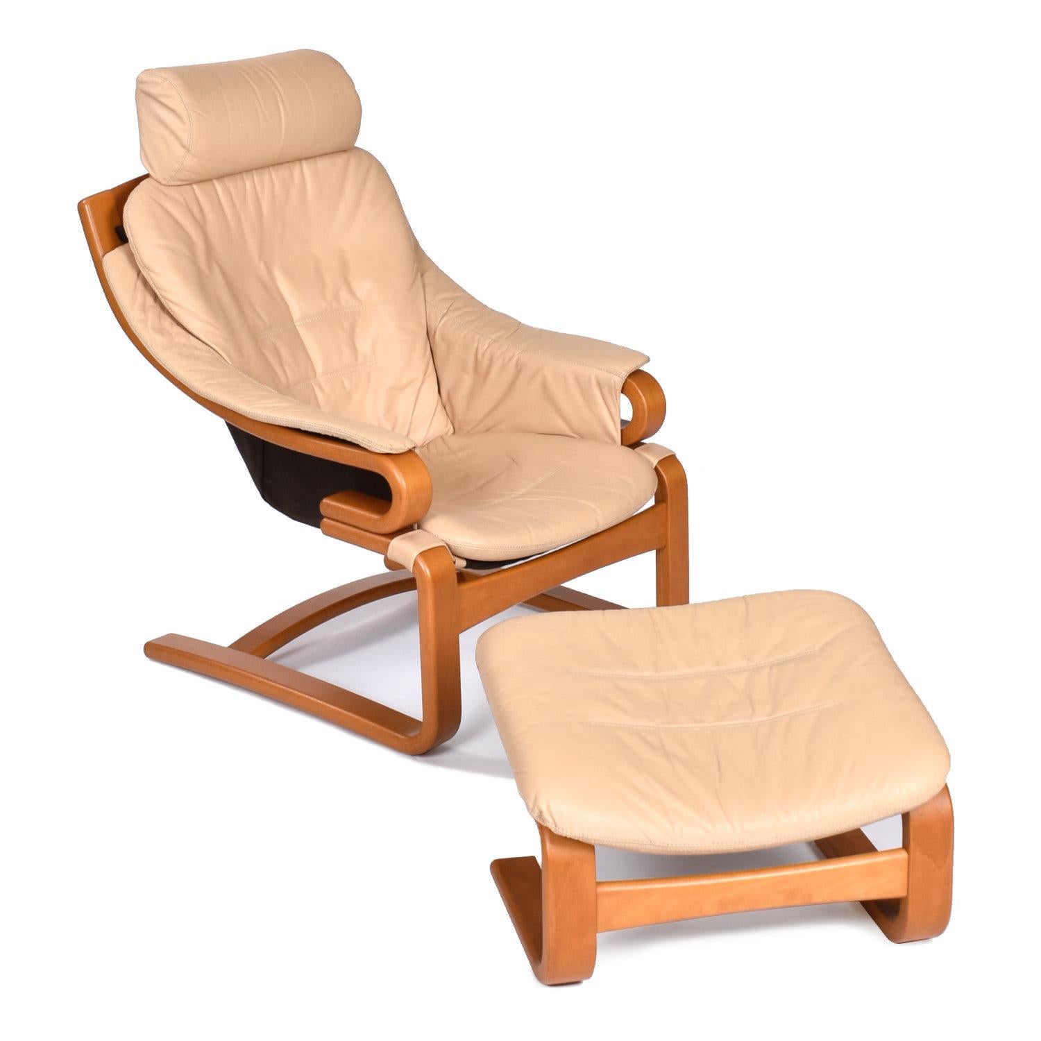 sling chair with ottoman