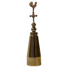 Vintage Skultuna Weathervane Candle Snuffer  - Extinguisher in brass