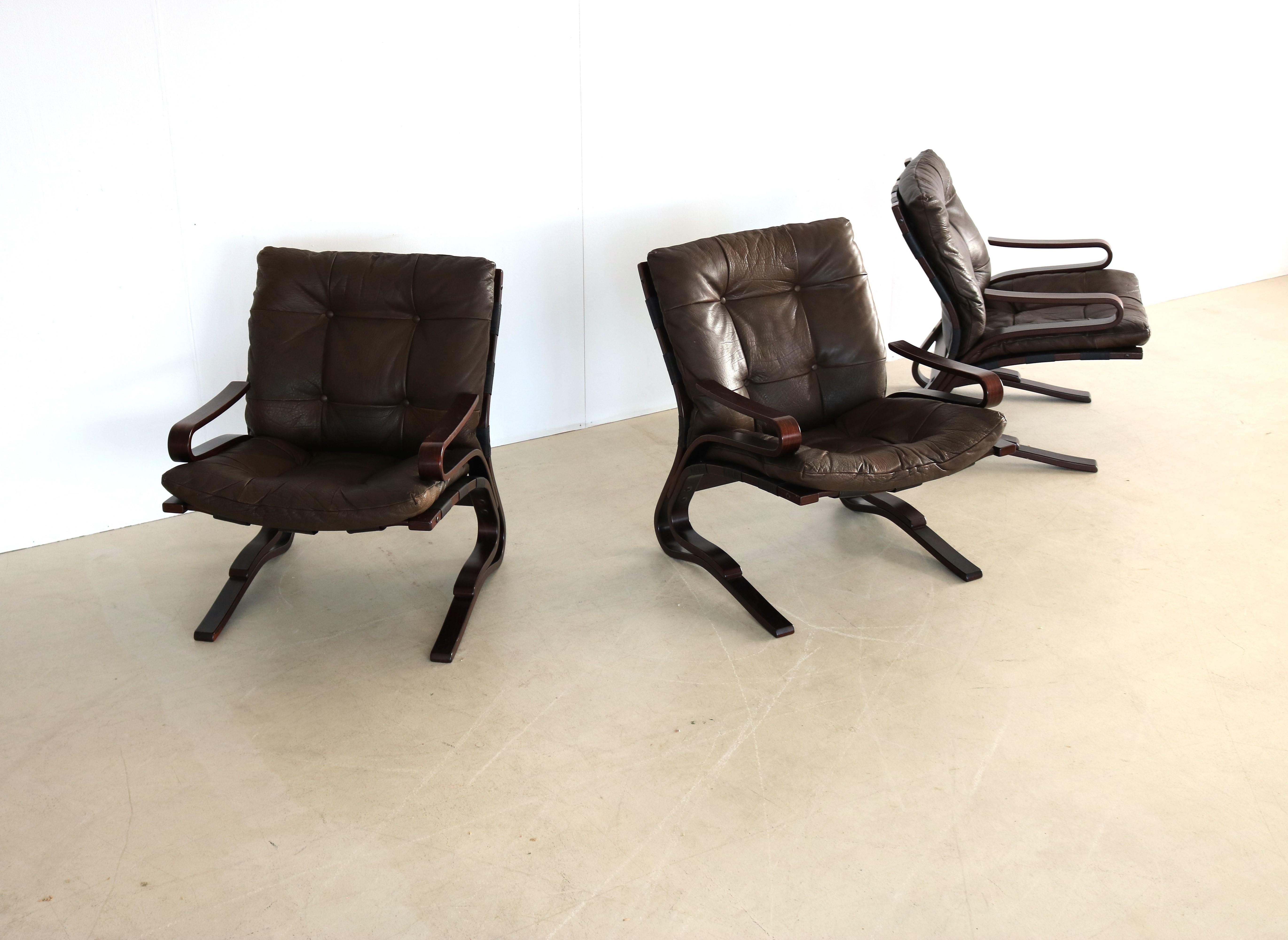 Vintage Skyline Easy Chair In Good Condition In Lemmer, NL