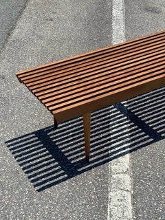 Vintage Slat Bench / Coffee Table
