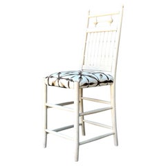 Vintage Slat Counter Stool