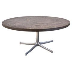 Vintage Schiefer Couchtisch von Walter Knoll, 1960er Jahre