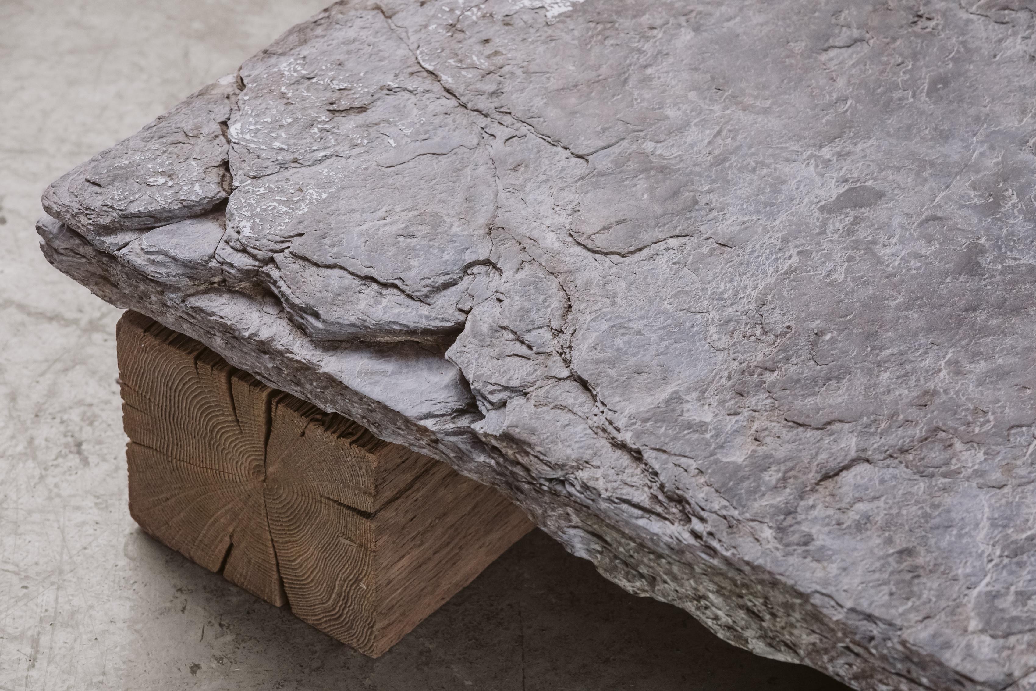 Vintage Slate Coffee Table Form France, circa 1900 at 1stDibs