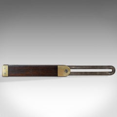 Sliding Bevel, English, Rosewood, Craftsman's Woodworking Tool, circa 1950