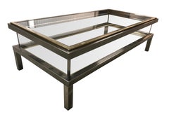 Vintage Sliding Top Coffee Table, 1970s