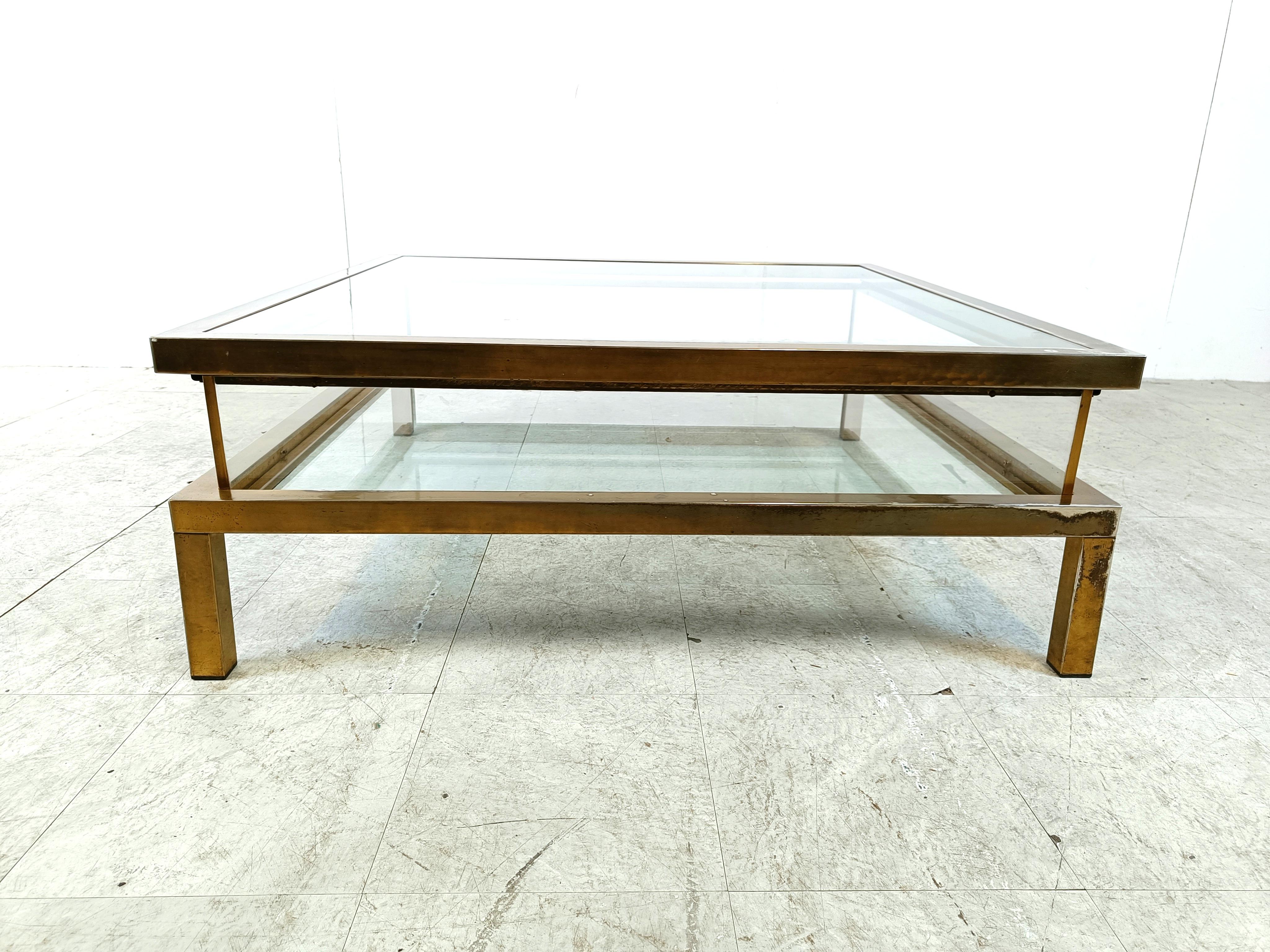Late 20th Century Vintage Sliding Top Coffee Table, 1970s