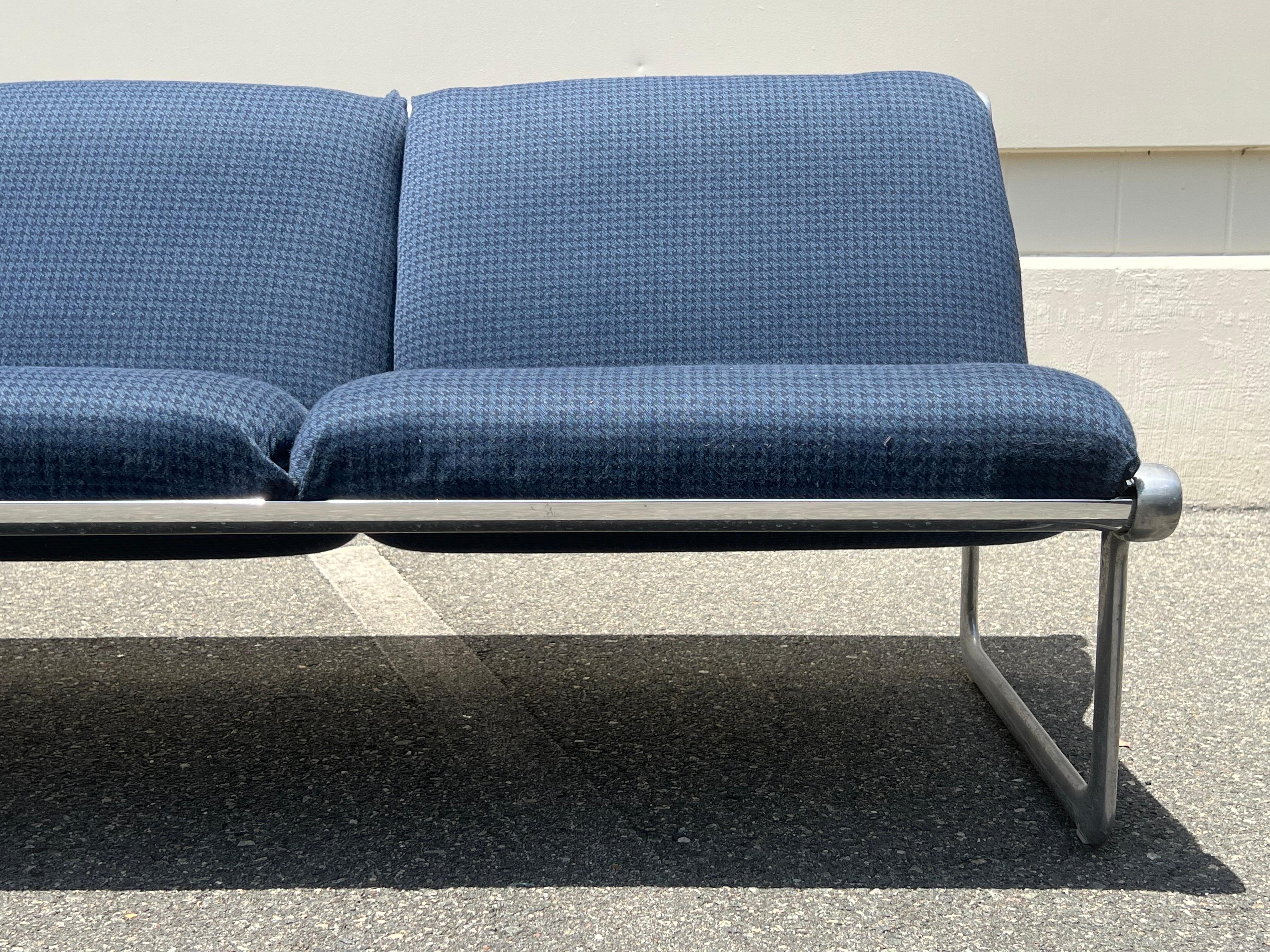 Mid-Century Modern Vintage “Sling” Sofas by Bruce Hannah and Andrew Morrison for Knoll - a Pair