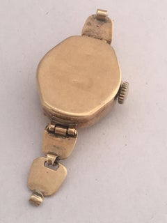 Vintage Small 1960s 9 Karat Gold Mechanical Ladies Watch