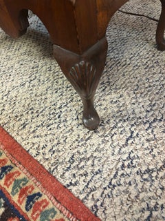 Vintage Petite Commode Géorgienne 3 Tiroirs avec Brasses Style Chippendale