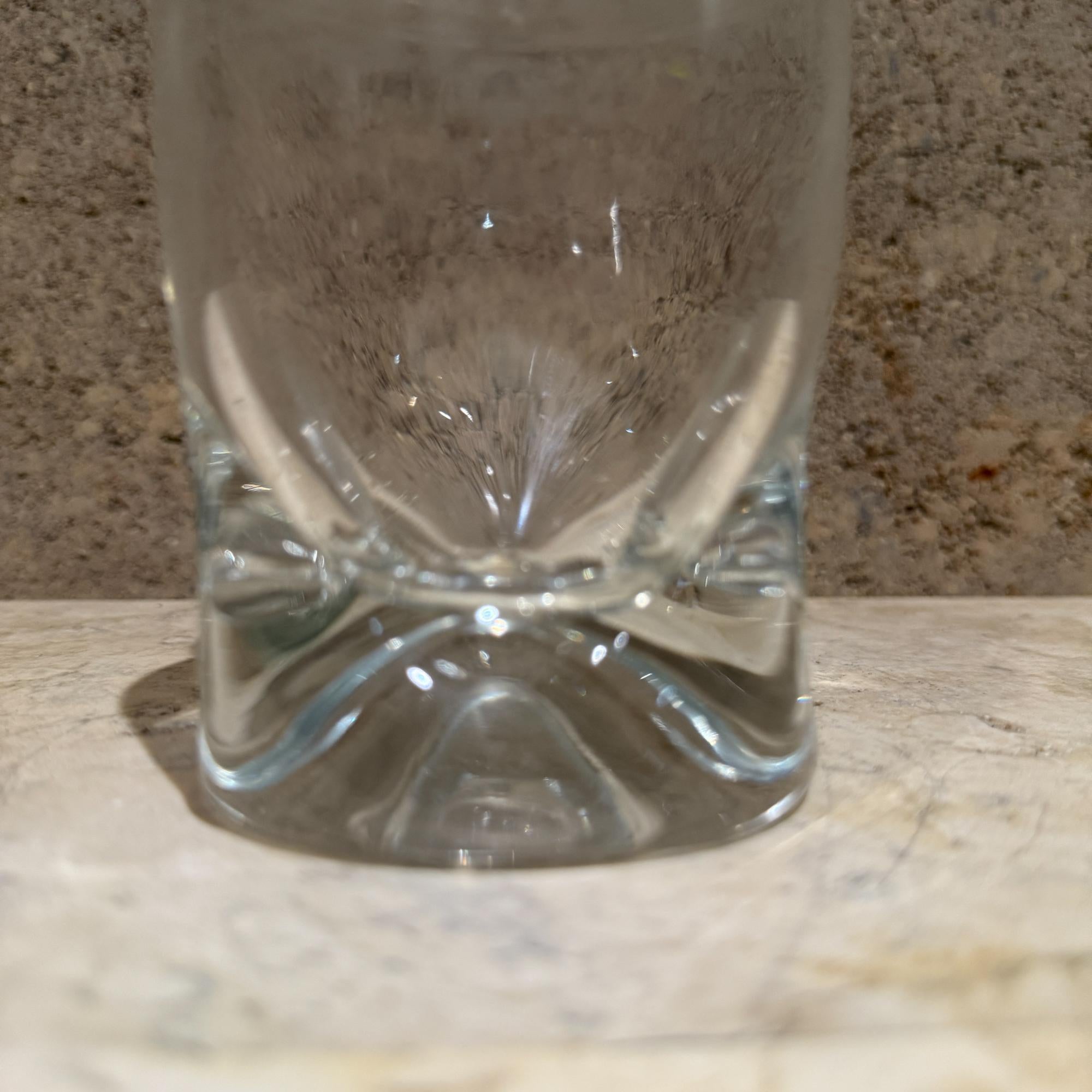 Vintage Kleine Karaffe Kristall (Moderne der Mitte des Jahrhunderts) im Angebot