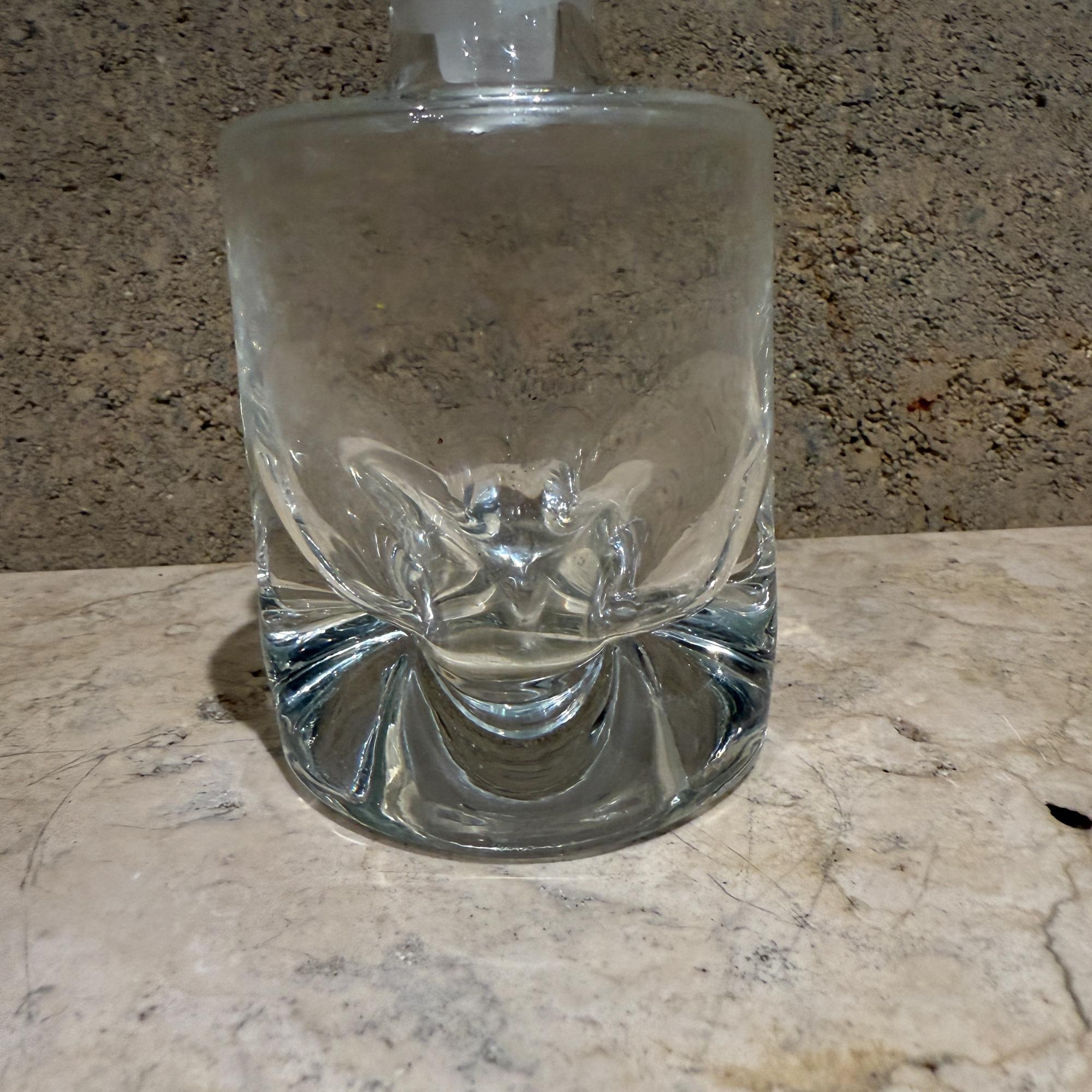 Vintage Kleine Karaffe Kristall (Unbekannt) im Angebot