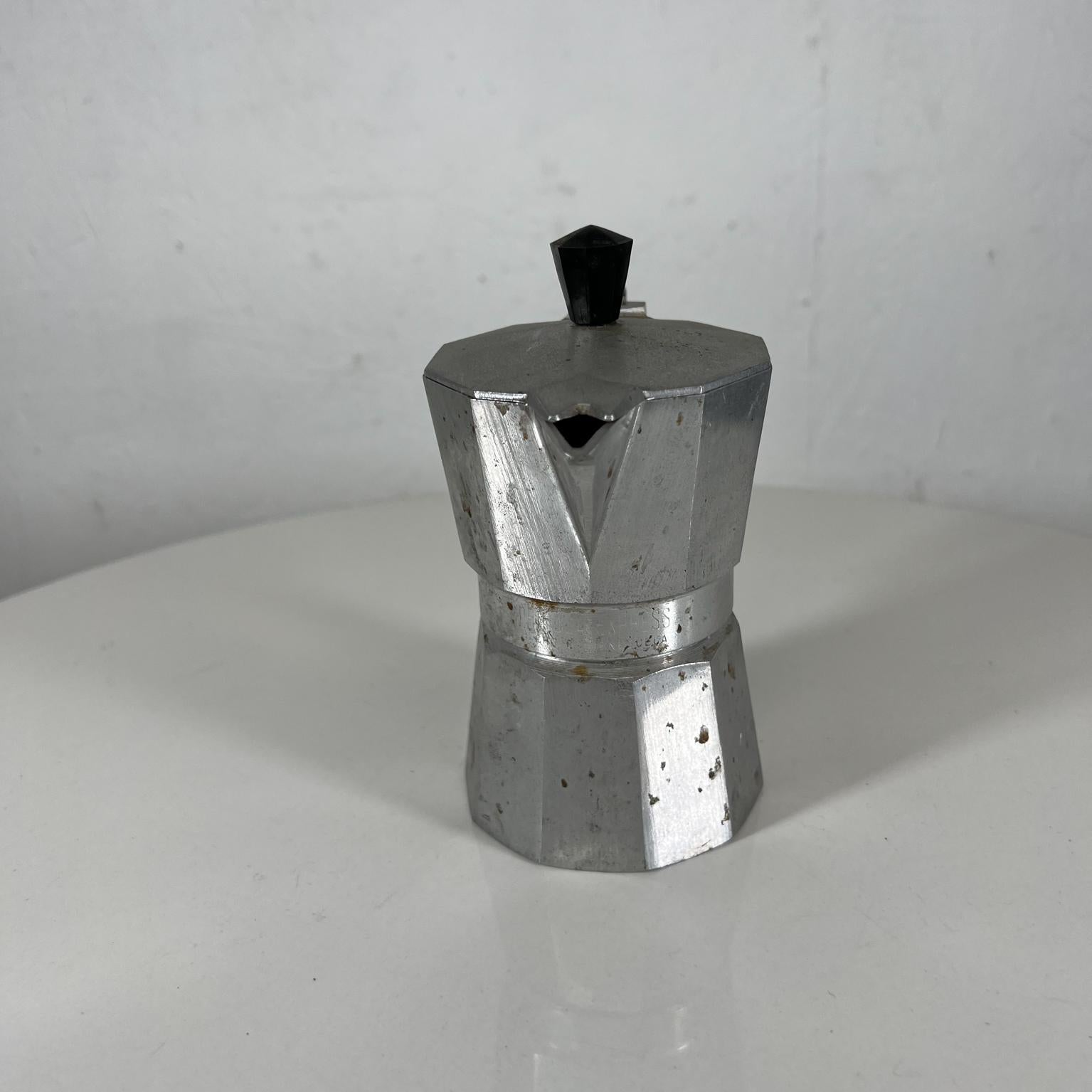 Mid-Century Modern Vintage Small Espresso Primula Express Coffee Maker Moka Pot Venezuela