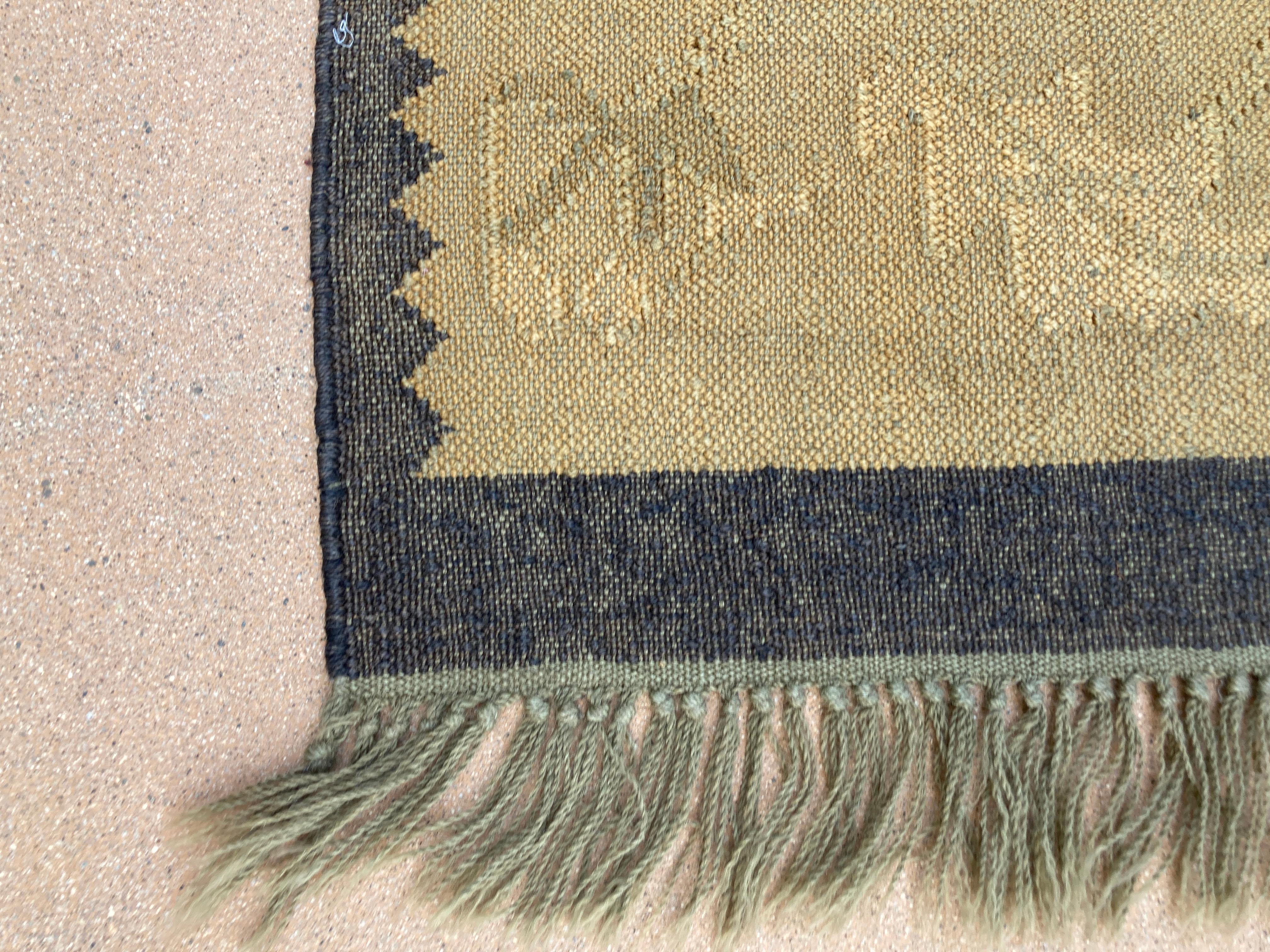 Kleiner ethnischer afghanischer Vintage-Teppich im Zustand „Gut“ im Angebot in North Hollywood, CA