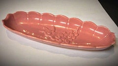 Vintage Small Floral Decor Ceramic Trinket Dish - 2Y58